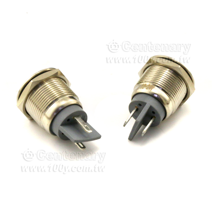 19mm插腳-高頭-金屬指示燈12-24V-紅 - 141793 產品圖片
