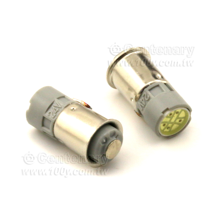 LED燈泡 24VDC, 7mA 黃色 - 121266 產品圖片