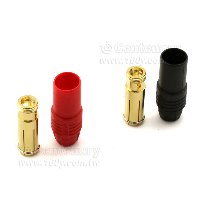 AMASS 7MM gold plated rubber plug - 142206 Product Image