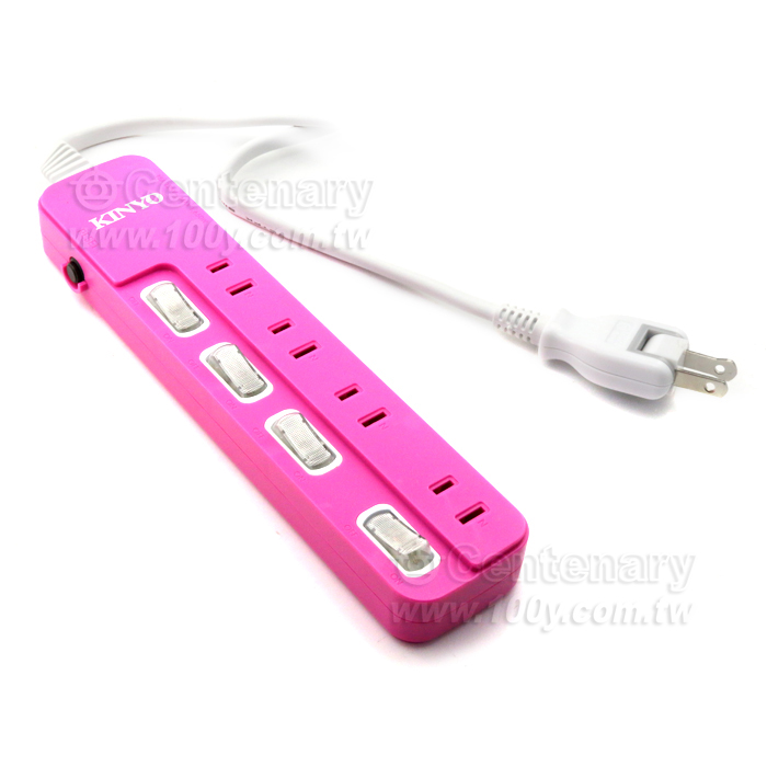 4 Cut 4 Seat 2P Safety Extension Cord Set - 142474 Product Image
