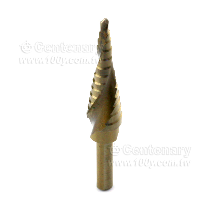 英制鍍鈷螺旋槽階梯鑽頭 1/8-1/2 - 142009 產品圖片