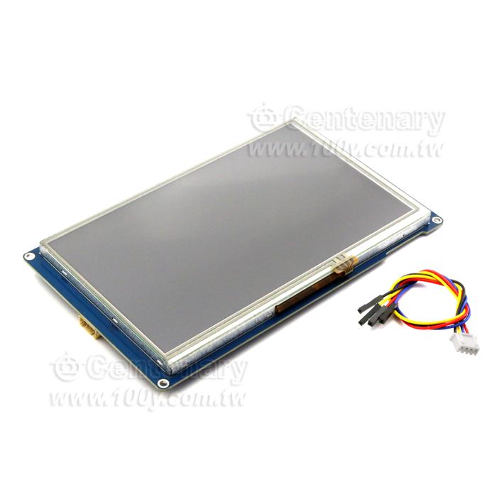 7寸 TFT LCD  串口屏RS232/TTL - 142597 產品圖片