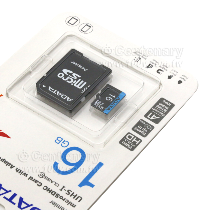 ADATA_MicroSDHC 16GB Memory Card - 139482 Product Image