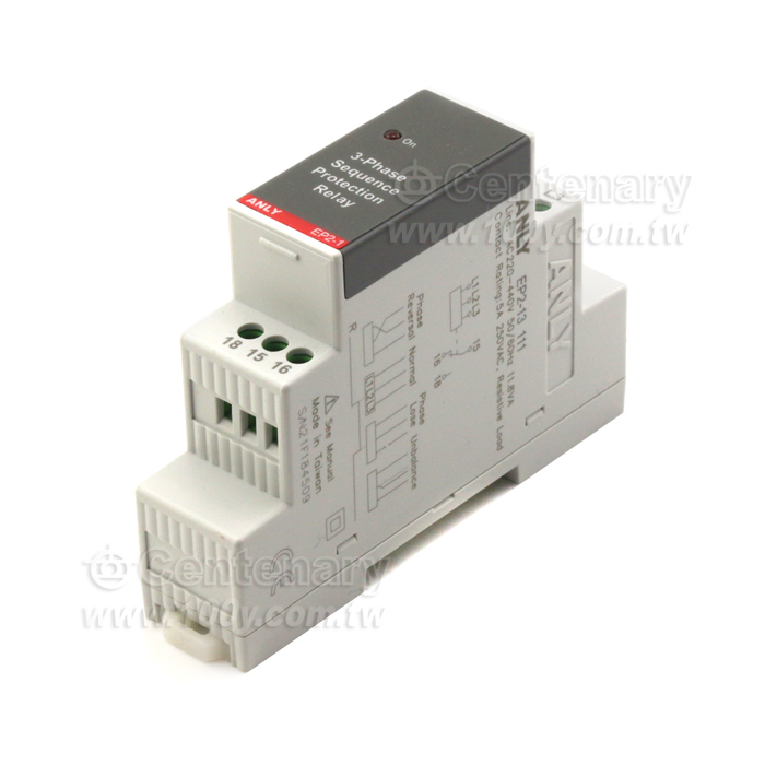 3相3線相序保護繼電器 AC220~440V - 96620 產品圖片