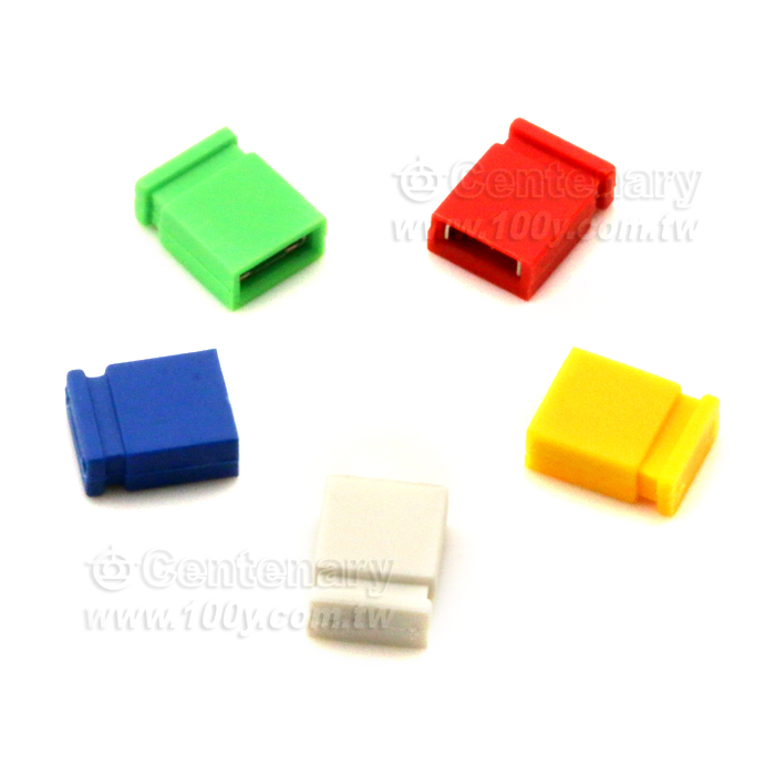 跳線帽-短路帽 P:2.54  H:6mm - 142862 產品圖片