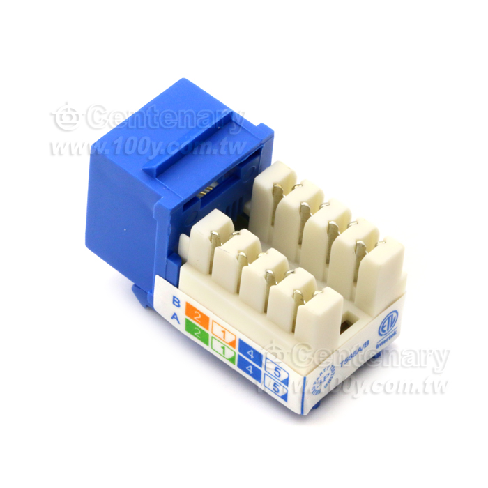 CAT.6 Information Block 90 Degrees - 74638 Product Image