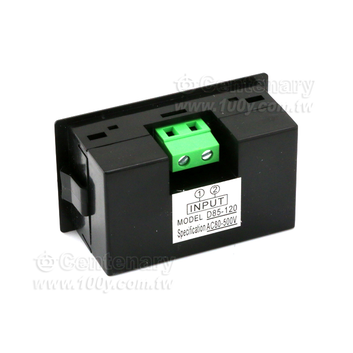 電壓顯示器LCD數顯表頭兩線D85-帶後蓋 - 142828 產品圖片