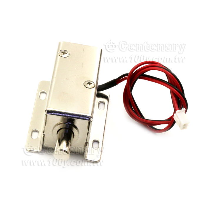 12V 電子鎖-電控鎖- (通電縮回/斷電彈出) - 142912 產品圖片