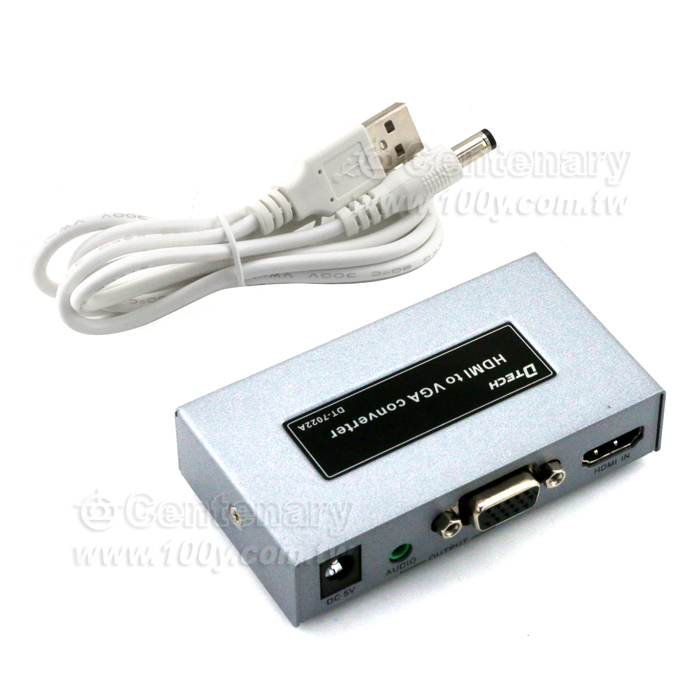 HDMI轉VGA高清轉換器帶音頻接口 - 142657 產品圖片