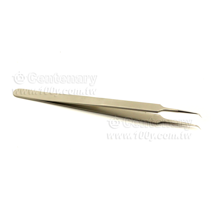 Fine tip forceps elbow lengthened and hardened stainless steel - 142903 Product Image