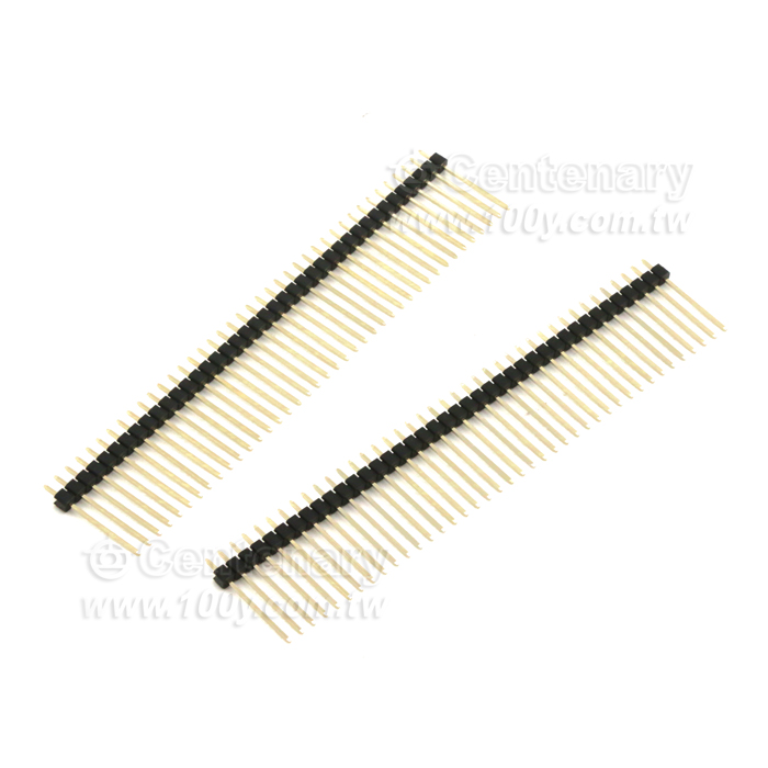 2.54mm Male Headers (Gold) - 143002 Product Image