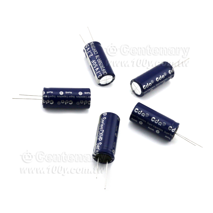 超級法拉電容 50F/2.7V 40*18mm - 142685 產品圖片