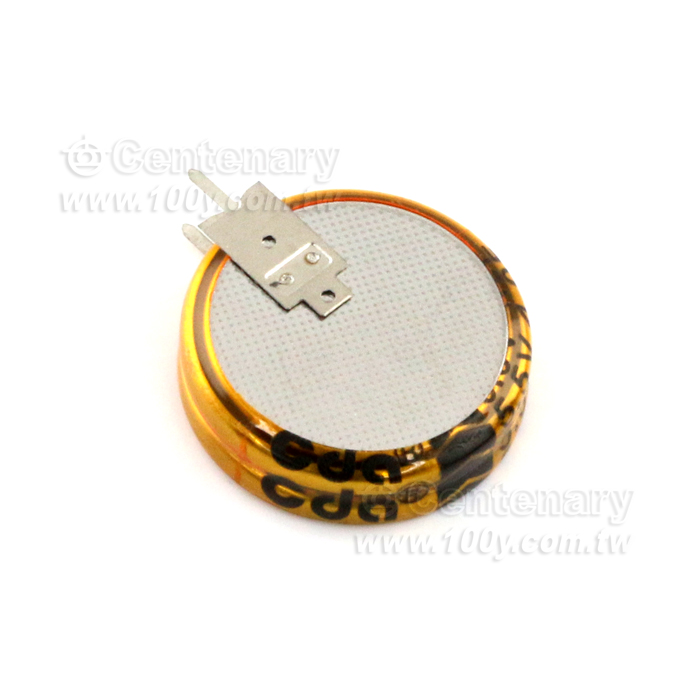 超級法拉電容 4F/5.5V V型 25*6.5*25mm - 142713 產品圖片