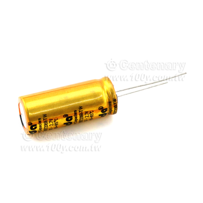 超級法拉電容 20F/2.7V 12.5*30mm - 142702 產品圖片