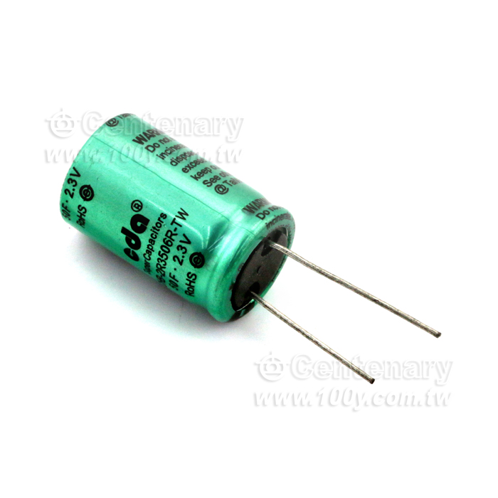 超級法拉電容 50F/2.3V 16*25mm - 142701 產品圖片