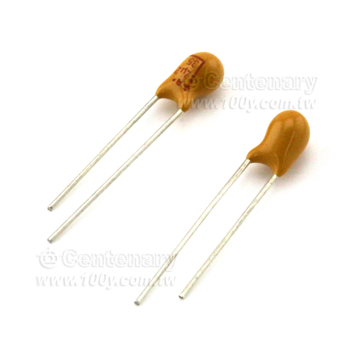 DIP鉭質電容 1uF/35V ±10％【無鉛】 - 64964 產品圖片