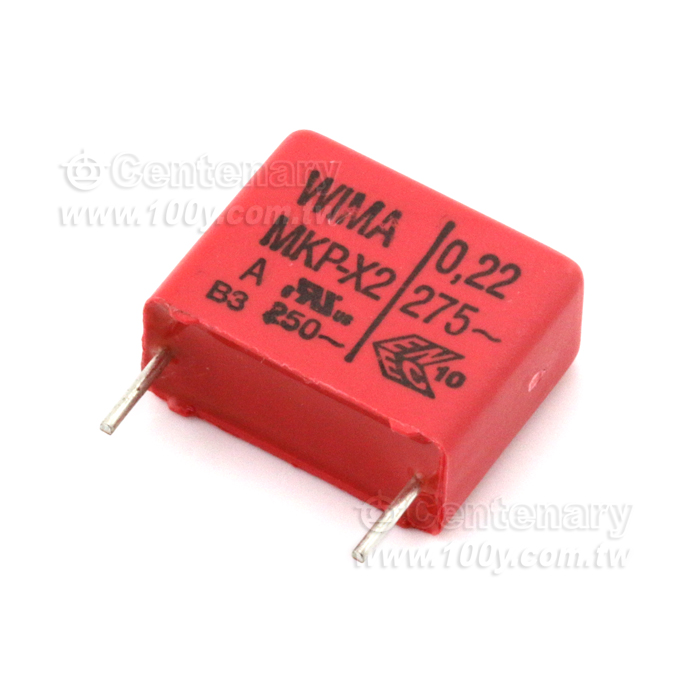 0.22uF/275VAC/±10% - 52244 產品圖片
