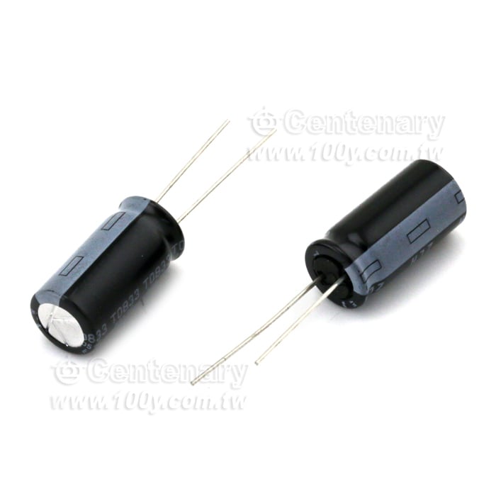Rubycon_100uF/35V Miniature Aluminum Electrolytic Capacitor - 102460 Product Image
