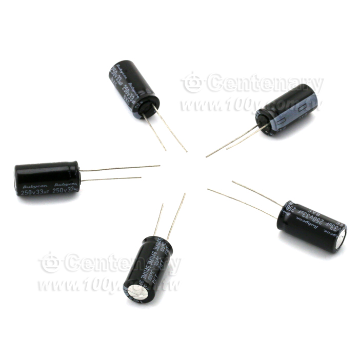 紅寶石高頻低阻電解電容 BXC-33uF/250V - 93749 產品圖片