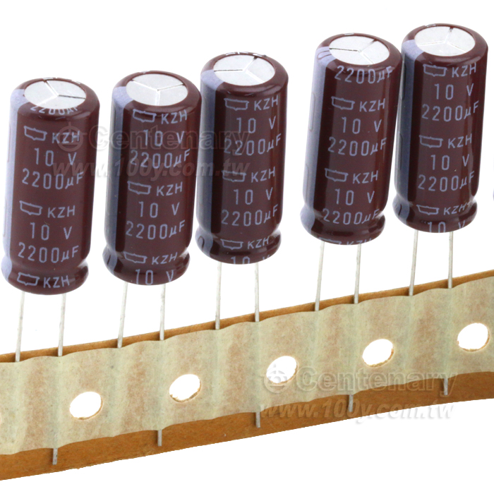 2200uF/25V Aluminum Electrolytic Capacitor - 137488 Product Image