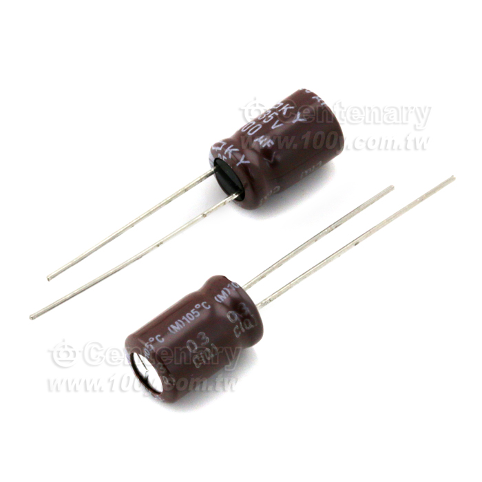 100uF/35V Low Impedance/ESR Electrolytic Capacitor(RoHS) - 32101 Product Image