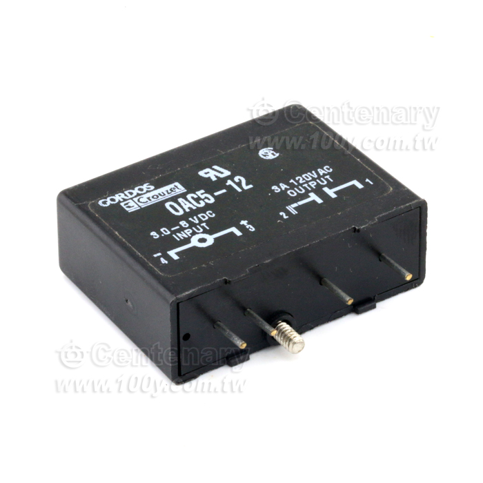 I/O 模組  IN:3-8VDC  Out: 3A/120VAC - 106266 產品圖片