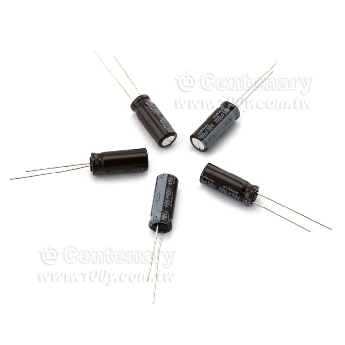 PJ-100uF/50V ±20% 105℃ D8*L20mm - 136474 產品圖片