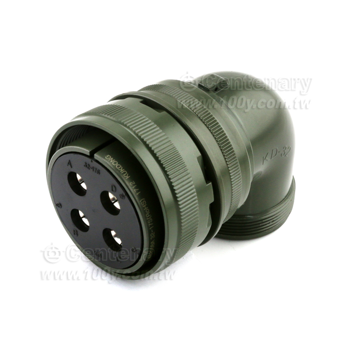 4P母端彎管接頭80A~110A/900Vac/1250Vdc - 61458 產品圖片