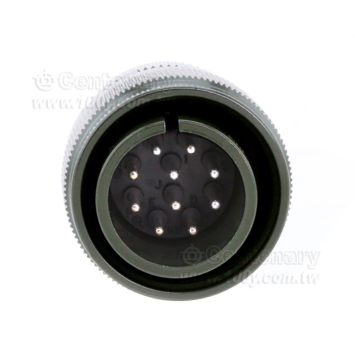10P公端直管接頭13A~20A 200Vac - 33939 產品圖片