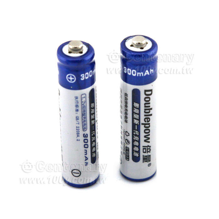 倍量 AAA 可充電鎳氫電池 1.2V/300mAh - 143590 產品圖片