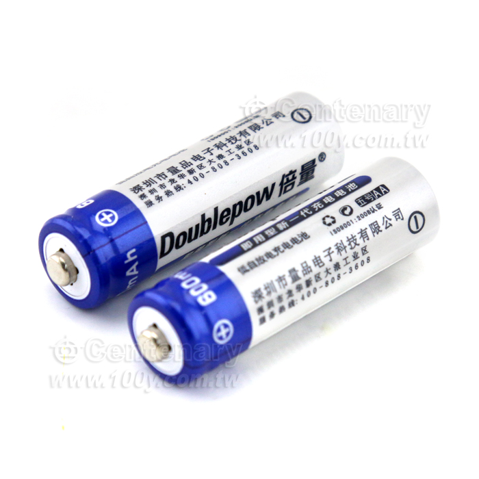 倍量 AA可充電鎳氫電池 1.2V/600mAh - 143587 產品圖片
