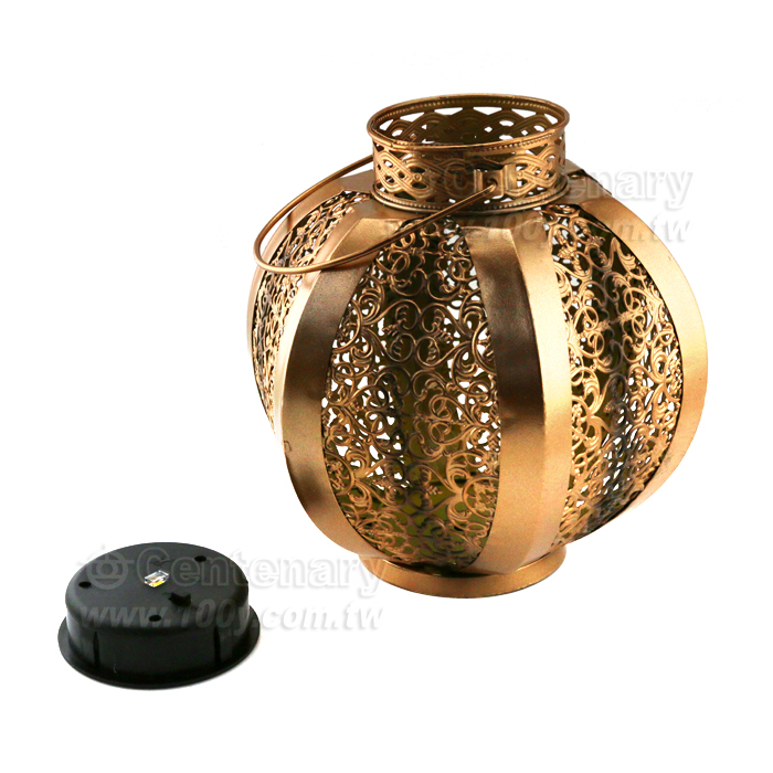 LED太陽能庭院景觀燈 大南瓜 - 143568 產品圖片