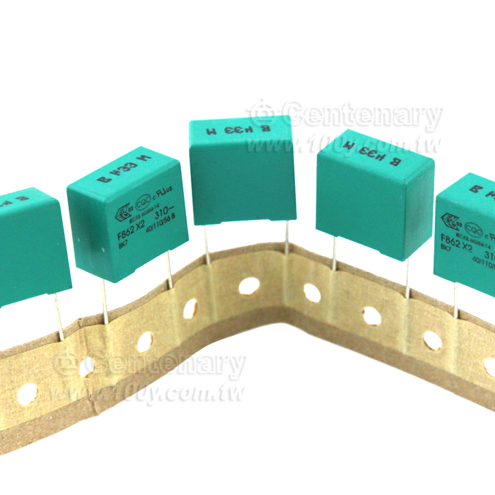 X2 Class Metallized Polypropylene Film Capacitor(R.46 MKP Series) - 143642 Product Image