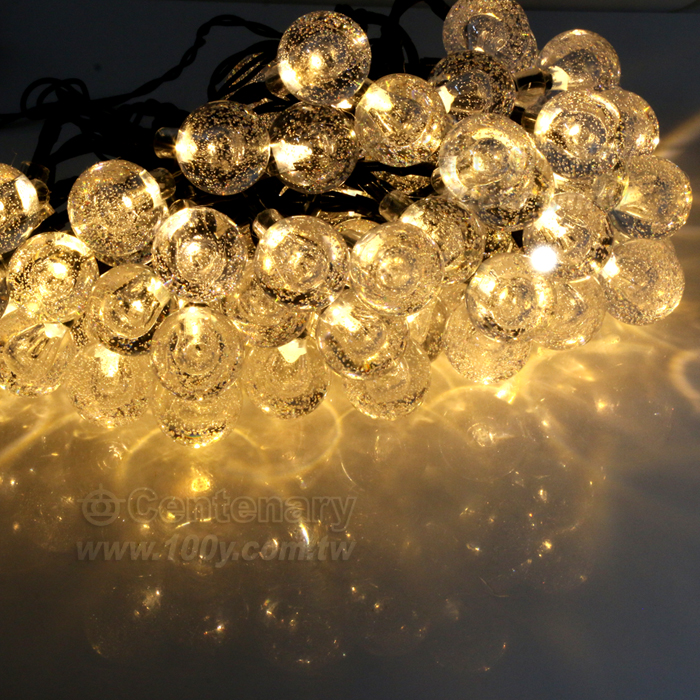 Solar-controlled bubble ball lamp string - 143952 Product Image