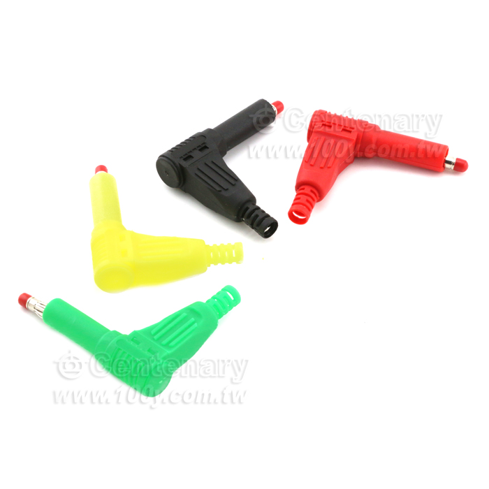 4mm right Angle banana plug 1000Vac/Max.32A - 143664 Product Image