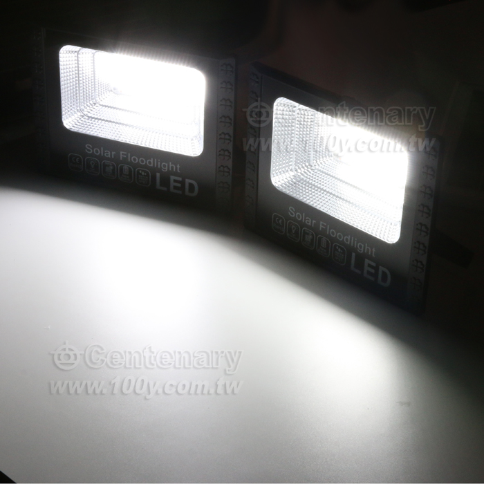 LED太陽能投射燈 一拖二 1290顆LED - 144024 產品圖片
