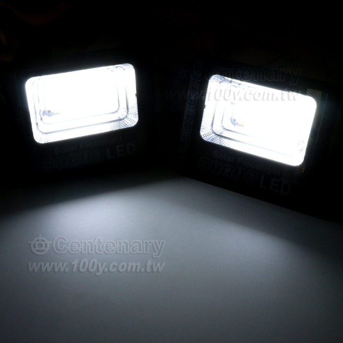 LED太陽能投射燈 一拖二 712顆LED - 144023 產品圖片