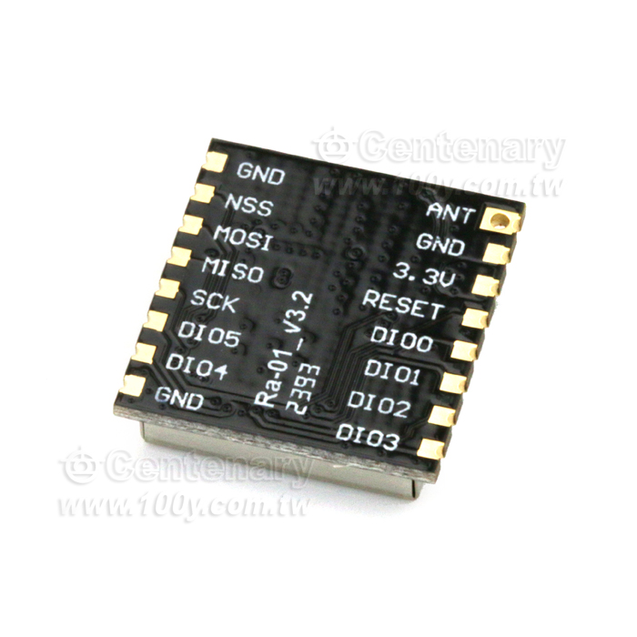 SX1278 LoRa無線射頻資料傳輸模組SPI介面433MHz天線 - 144210 產品圖片