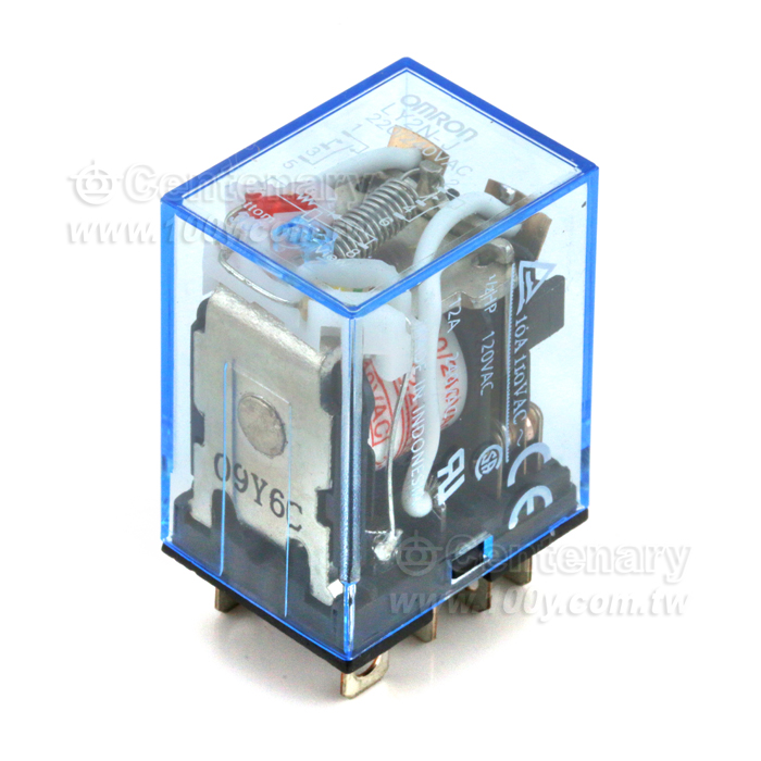 POWER  Miniature Solder Relay+LED indicator - 39498 Product Image