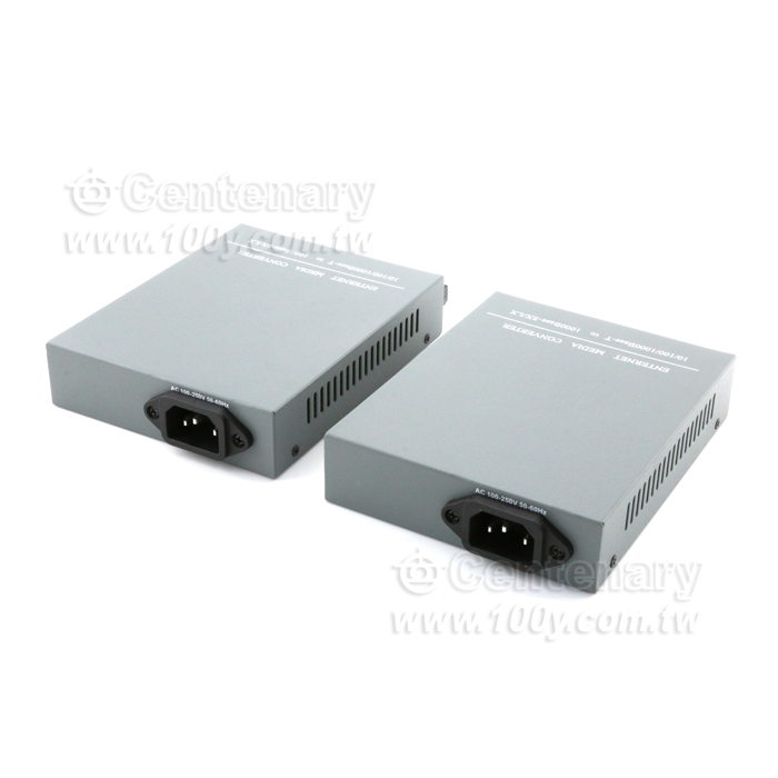 千兆單模單纖 光纖收發器+接收端 10/100/1000M  - 144582 產品圖片