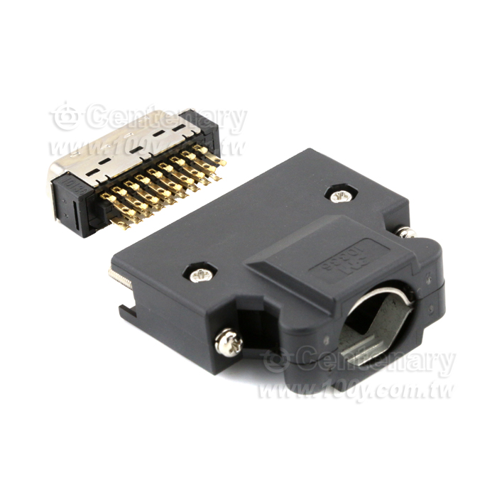 3M_36P公頭 + 外殼【RoHS】 - 49250 產品圖片