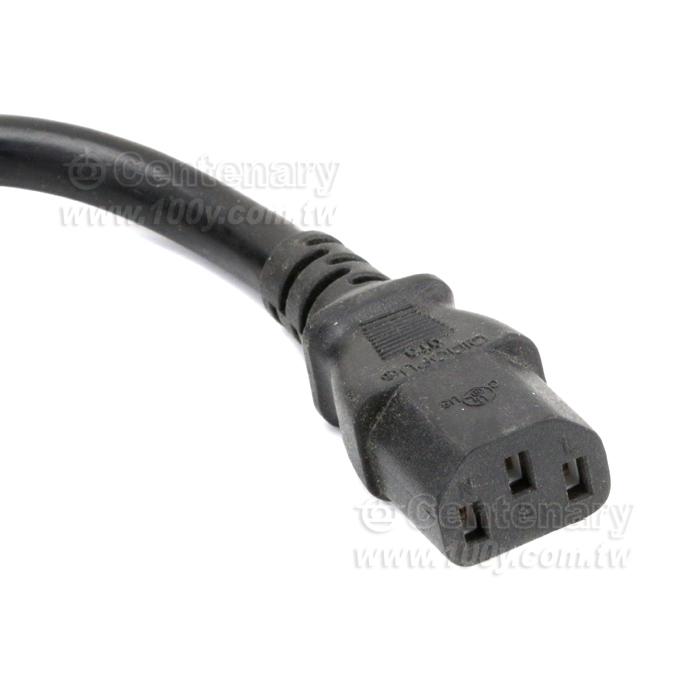 PDU server UPS power cord C13 to C14 male and female pair plug pure copper three core product tail power extension cord - 144731 Product Image