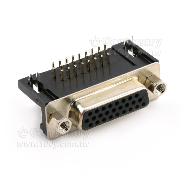 High Density 90° ,PC Mount Connectors (3 Rows)-26P - 103042 Product Image