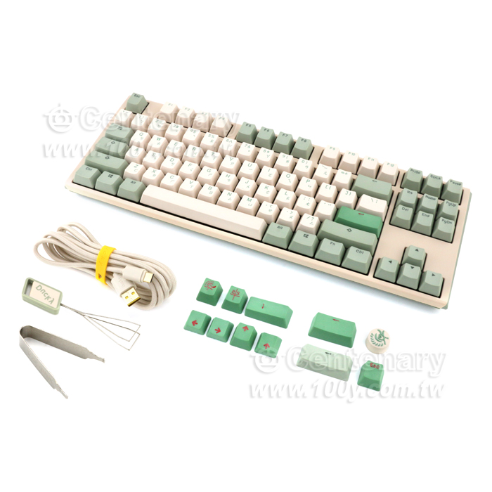 Ducky One 3_Matcha TKL Mechanical Keyboard-Silent Red Switch - 97428 Product Image