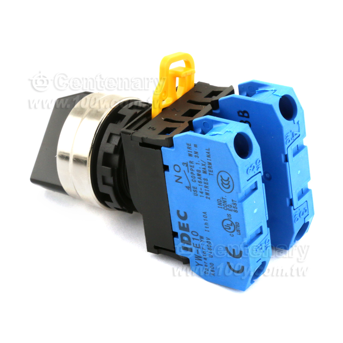 IDEC_YW Series Selector Switch With Metal Bezel - 144961 Product Image