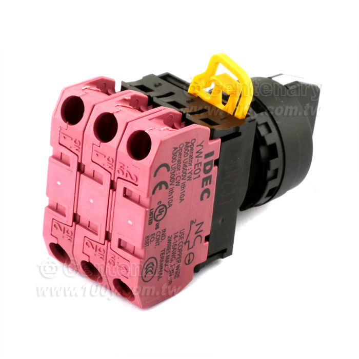 IDEC_YW Series Selector Switch With Metal Bezel - 144963 Product Image