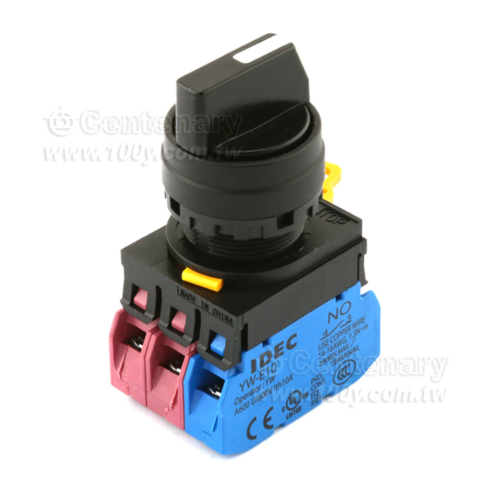IDEC_YW Series Selector Switch With Metal Bezel - 144964 Product Image