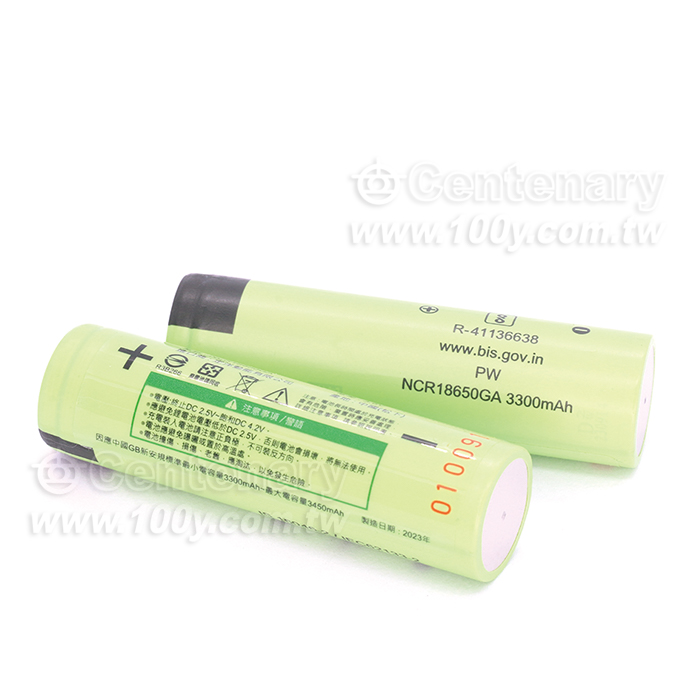 充電鋰電池(平頭) 無保護板 3.6V/3300-3450mAh - 118034 產品圖片