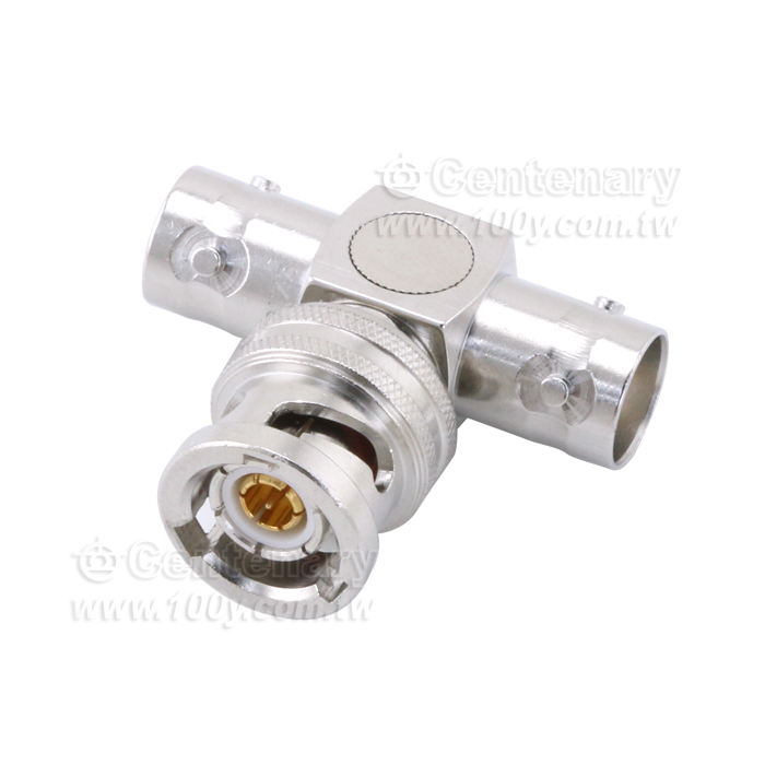 Trompeter Twinaxial/ Triaxial Bulkhead Jack TRB Jack to Jack 3-Lug Female to Female Non-insulated Feedthru Hermetically Sealed - 145182 Product Image