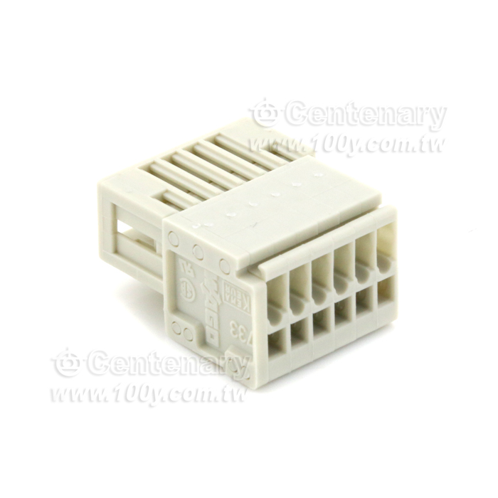 6P 公接頭 P:2.5mm  0.5mm2/150V/4A - 103200 產品圖片